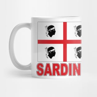 The Pride of Sardinia - Island Flag Design Mug